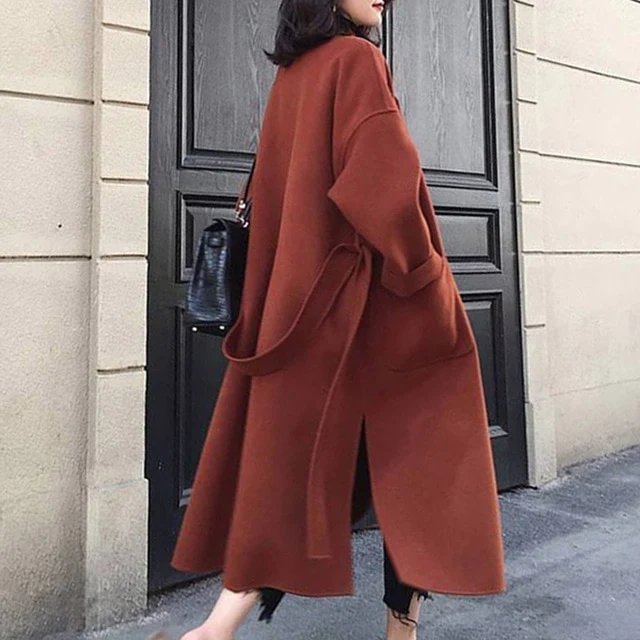 ModeGeist | trenchcoat - eleganter oversized Damenmantel