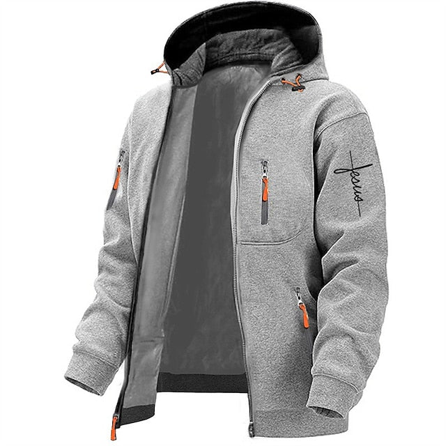 ModeGeist | Freizeit Herren Hoodie mit Grafik
