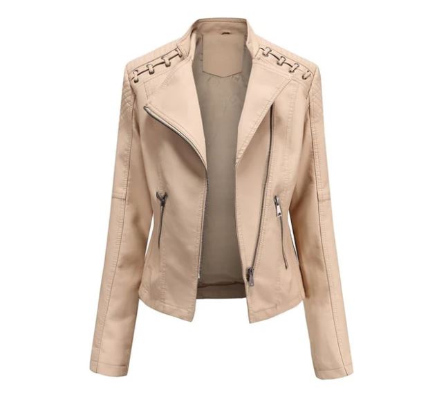 ModeGeist | Premium Lammlederjacke für Den Herbst