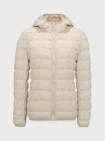 ModeGeist | Winter Gepolsterte Jacke mit Kapuze und Reißverschluss