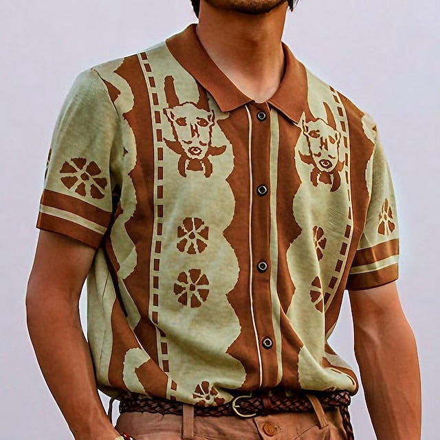 Sommerliches Polohemd mit klassischem Streifenmuster - Lasse