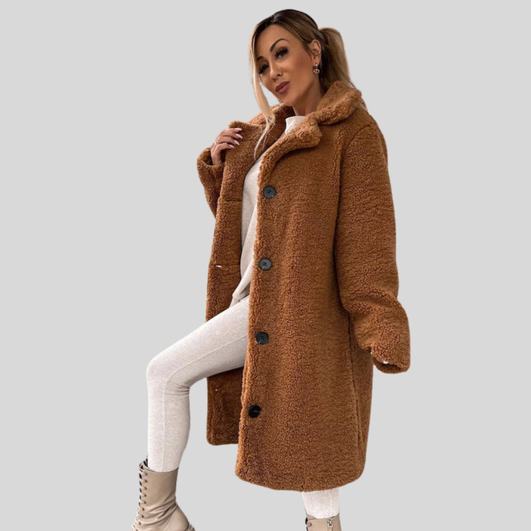 Damen Winterjacke Zoey: Klassisch und flauschig