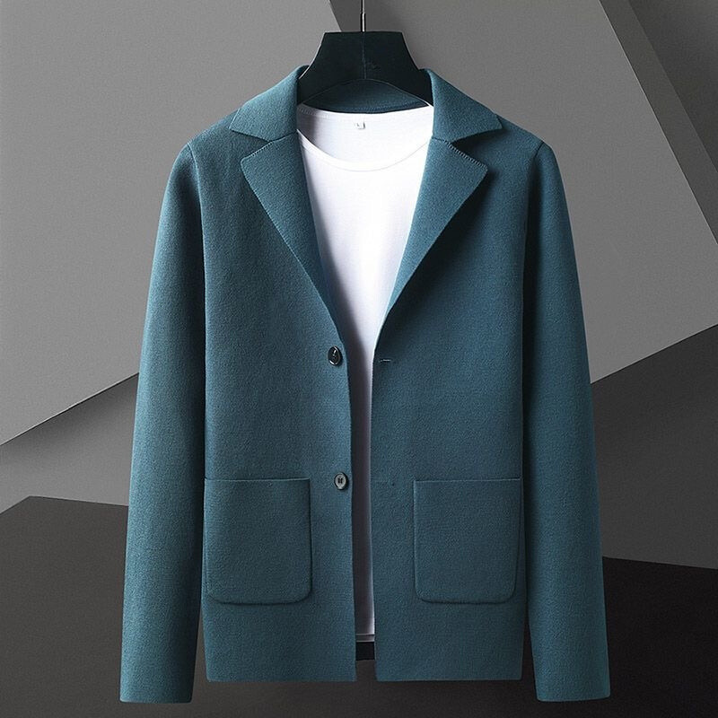 Hochwertige Herren-Strickjacke im klassischen Stil - Modell Rudiger