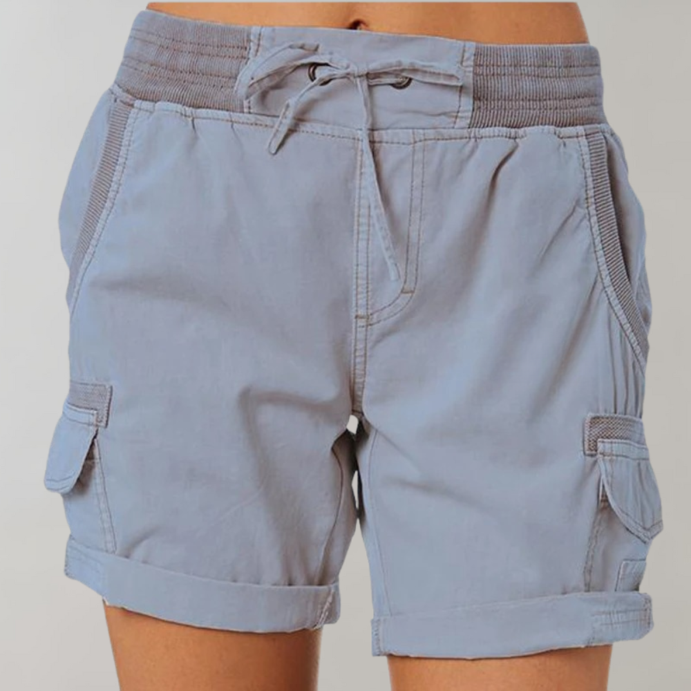 Damen Sommer Cargo Shorts - Modell Seraphina
