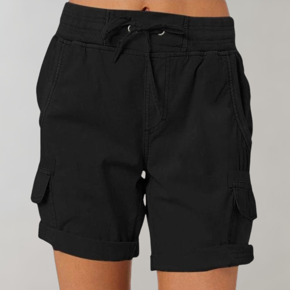 Damen Sommer Cargo Shorts - Modell Seraphina