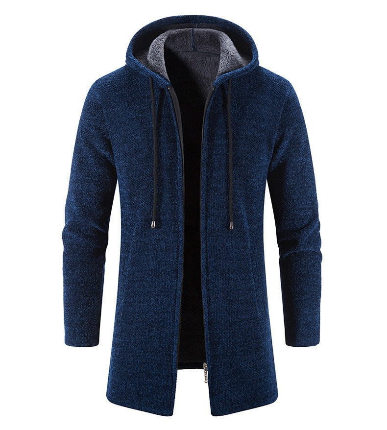 Männer Kapuzenstrickjacke - Fridul