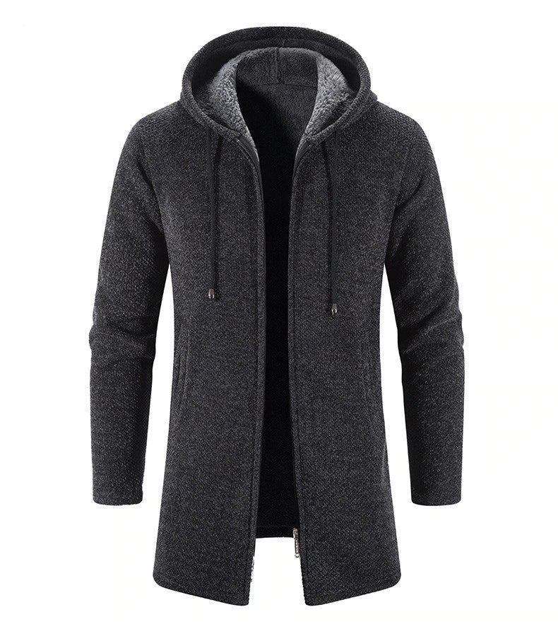 Männer Kapuzenstrickjacke - Fridul