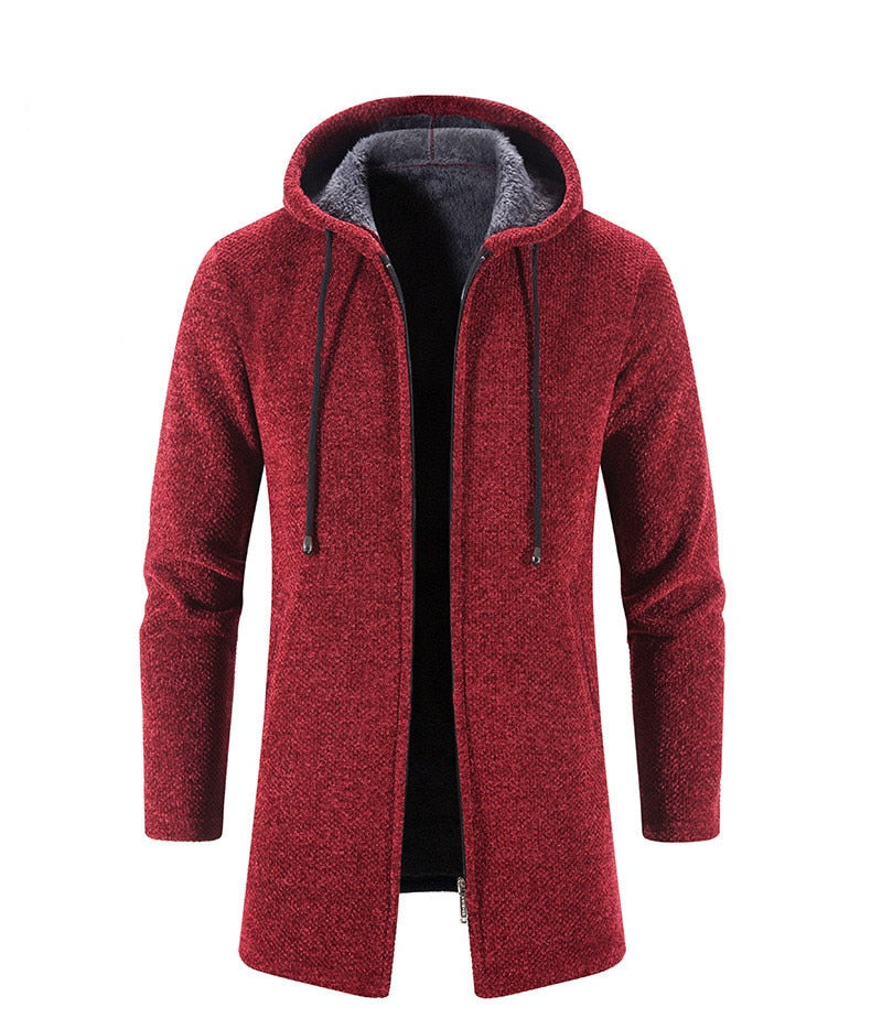 Männer Kapuzenstrickjacke - Fridul