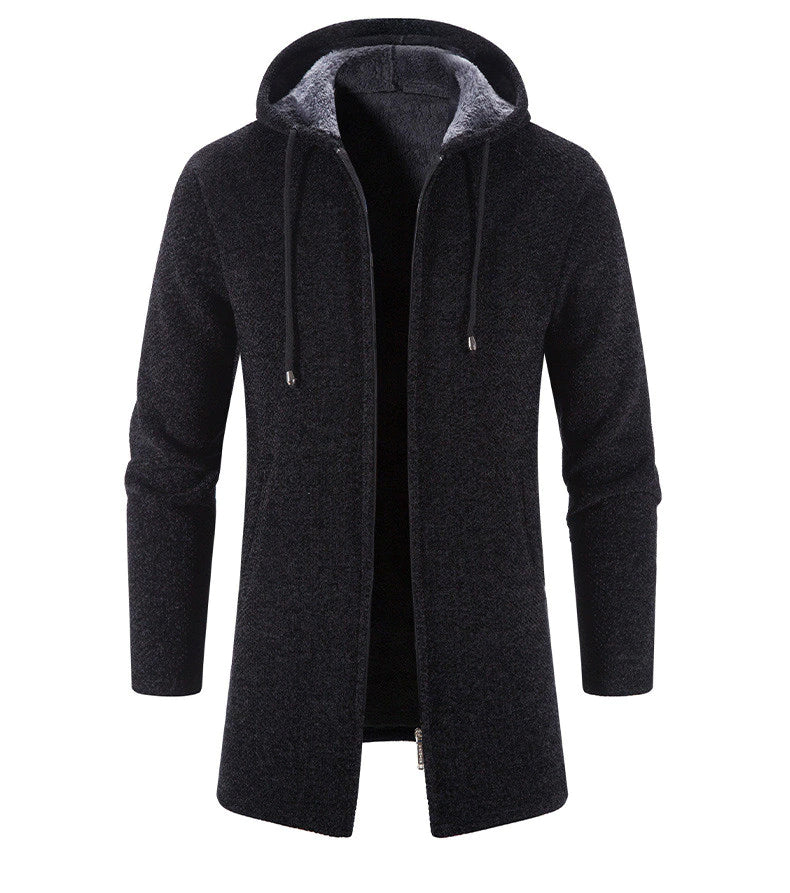 Männer Kapuzenstrickjacke - Fridul