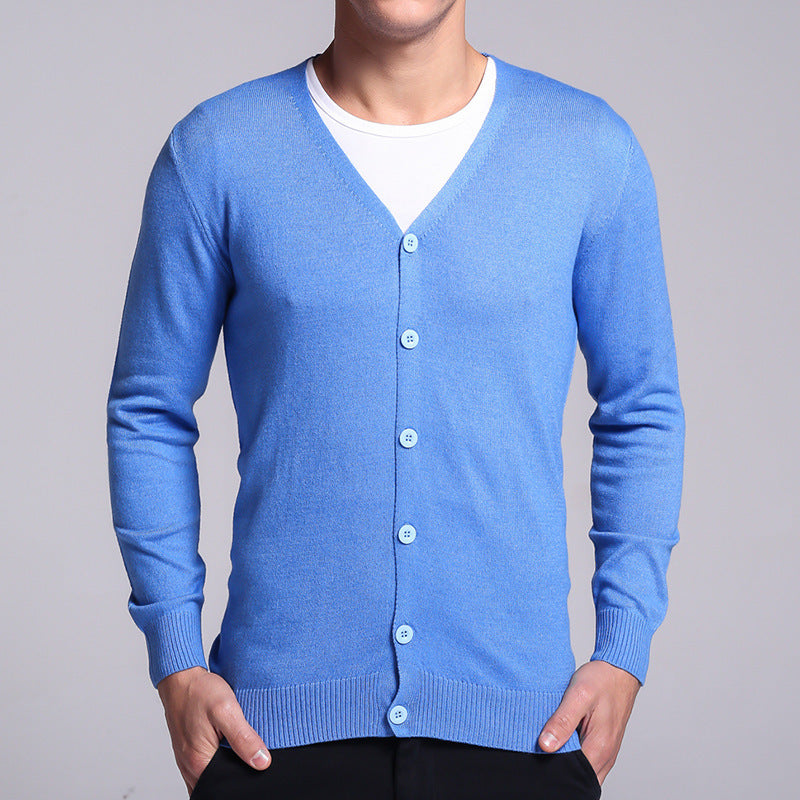 Herren-Strickjacke Isaak mit klassischer Knopfleiste