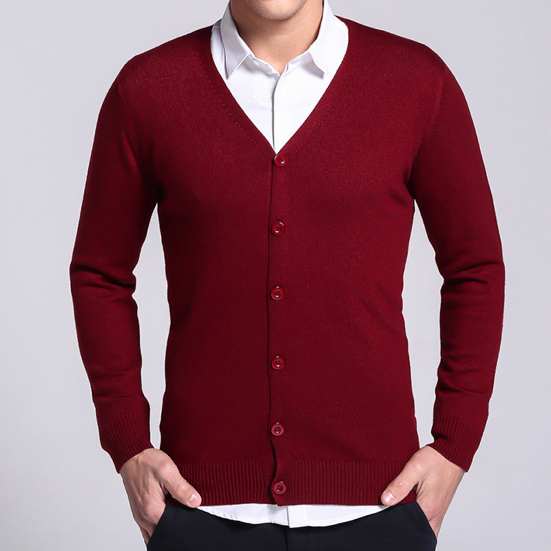 Herren-Strickjacke Isaak mit klassischer Knopfleiste