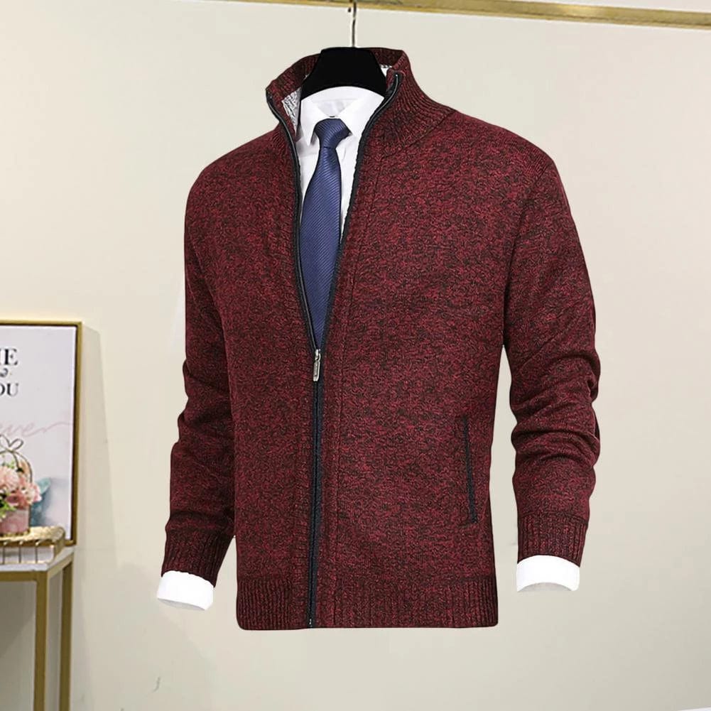Männer Winterstrickjacke Ronny – klassisch warm