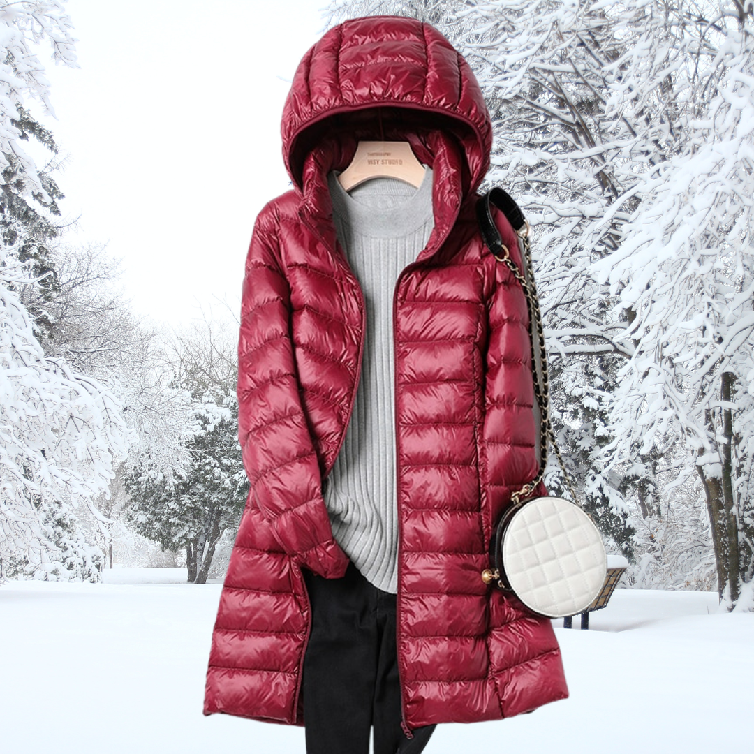 Warme Winterjacke Veronika im klassischen Stil