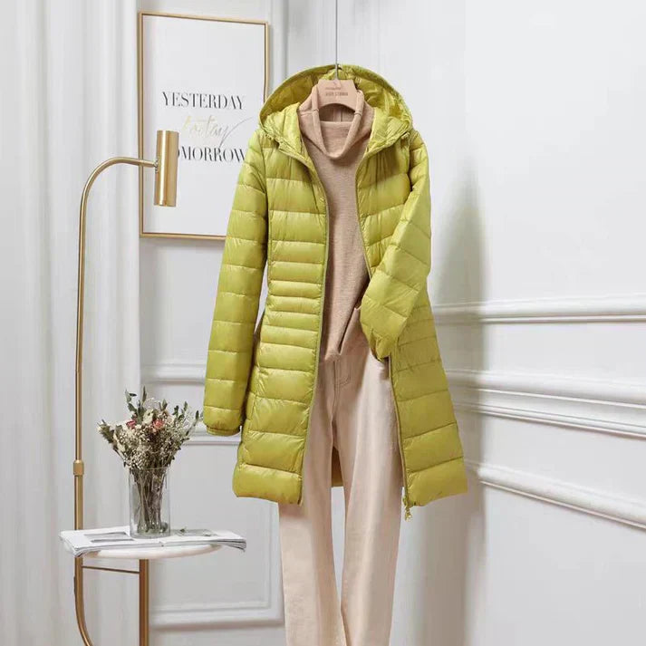 Warme Winterjacke Veronika im klassischen Stil