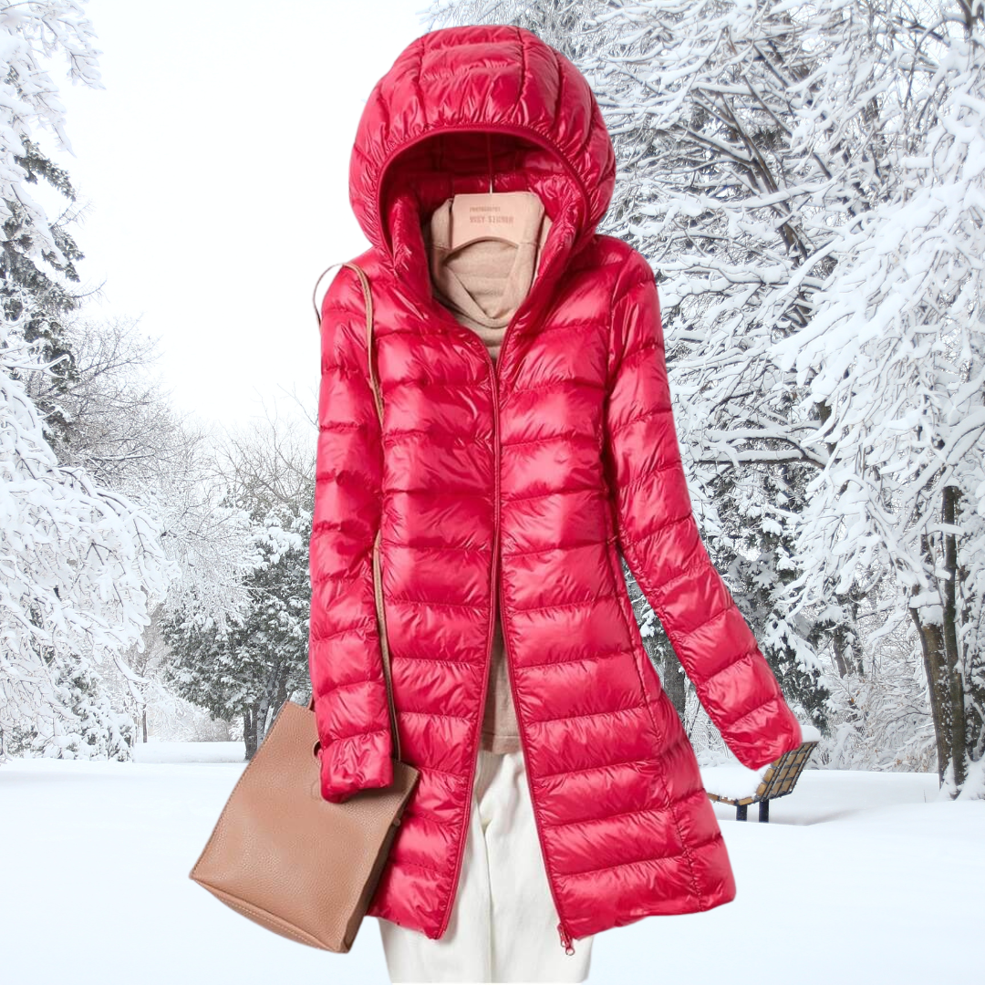 Warme Winterjacke Veronika im klassischen Stil