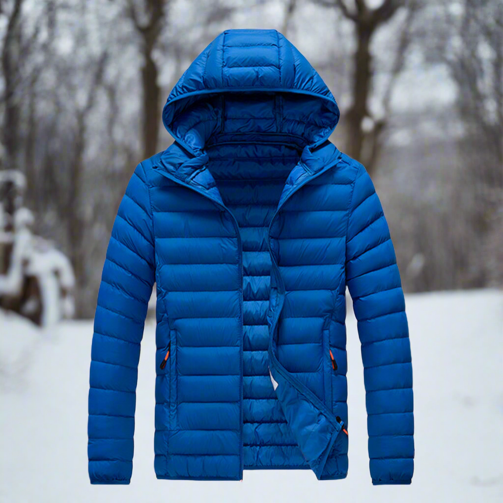 Wasserdichte Herren-Winterjacke im klassischen Stil - Aurelio
