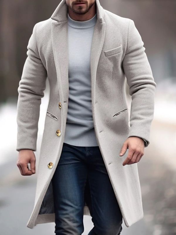Edric: Wollmantel für den eleganten Winter