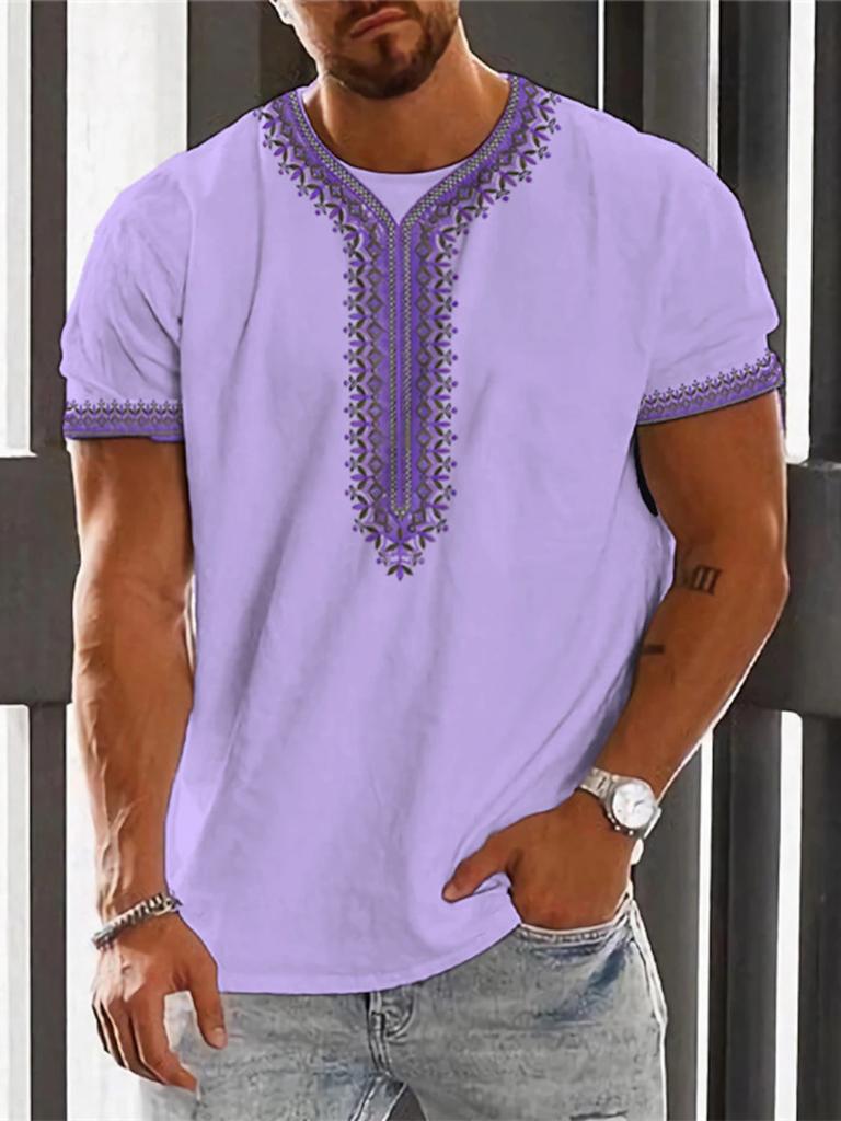 Herren Sommerhemd im klassischen Boho-Stil - Masson