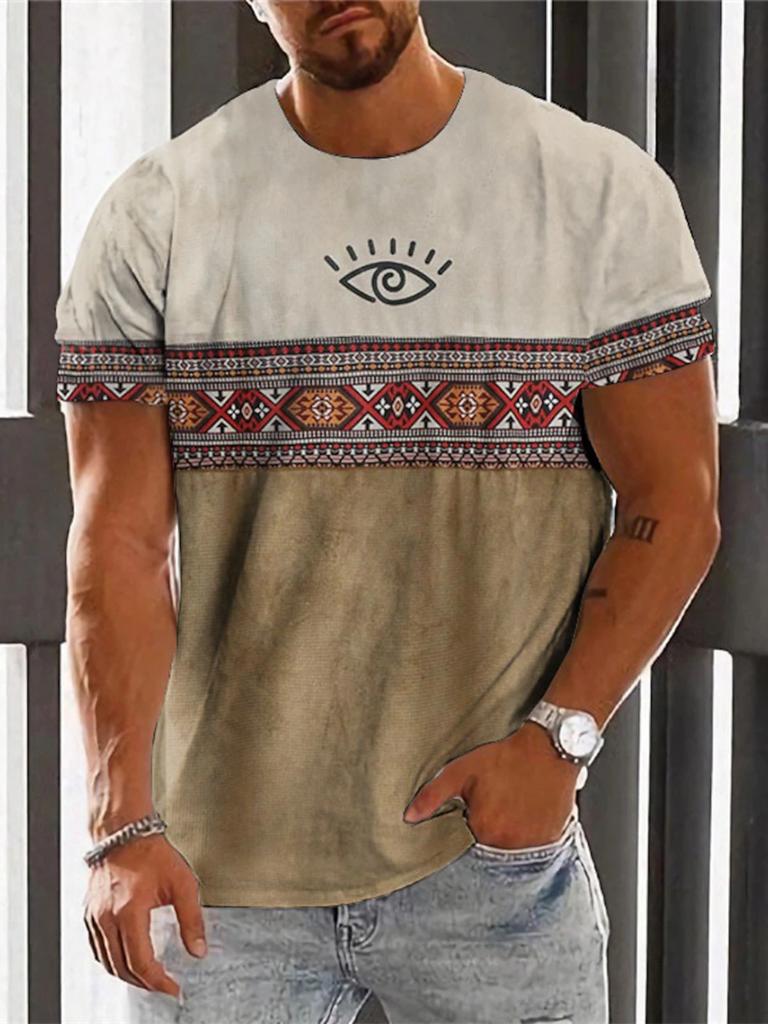 Herren Sommerhemd im klassischen Boho-Stil - Masson