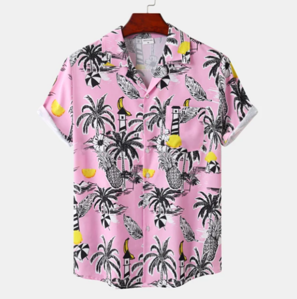 Klassisches Hawaiihemd für Herren – Modell Randy