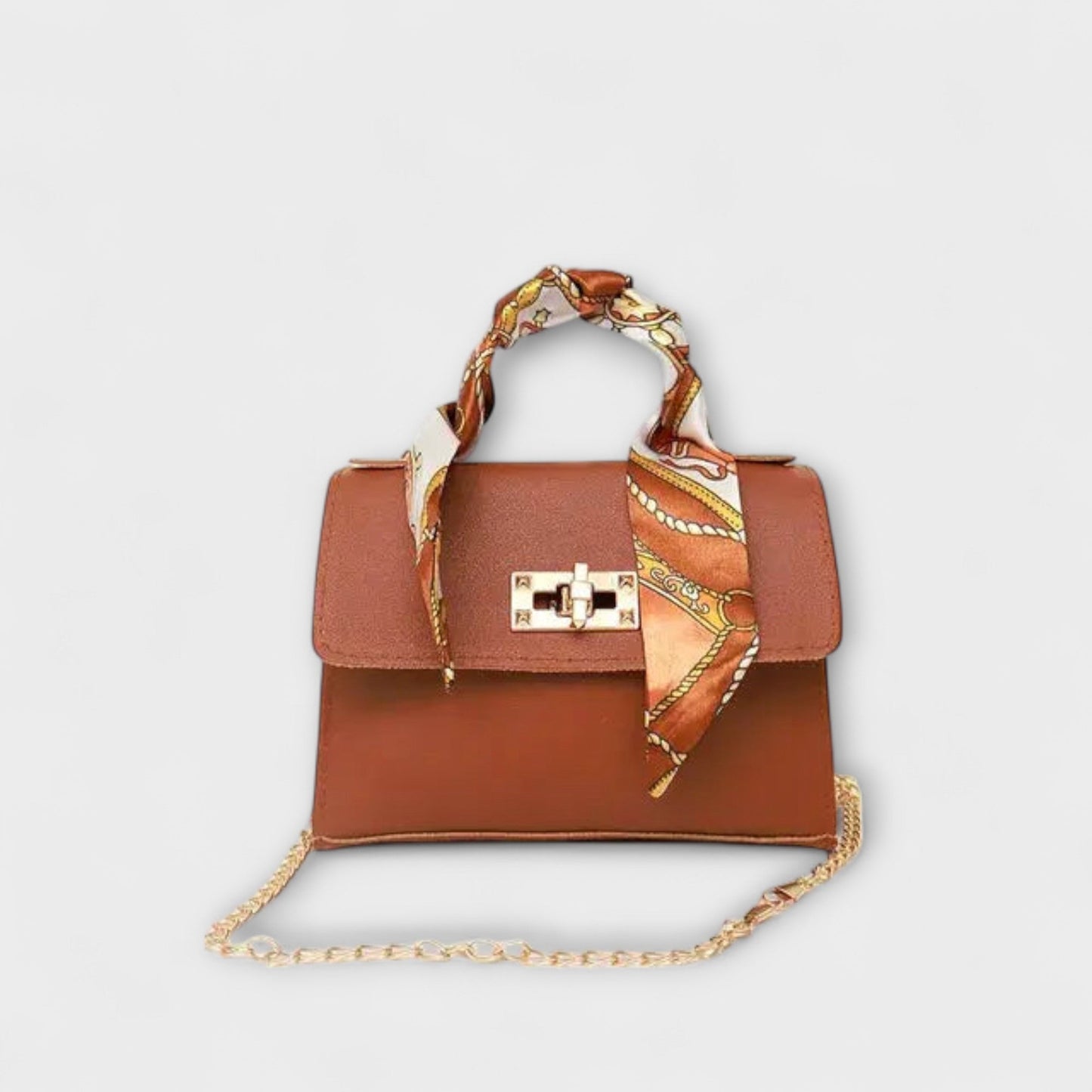 MODEGEIST Damen Handtasche Strukturiert Elegant Abnehmbare Kette
