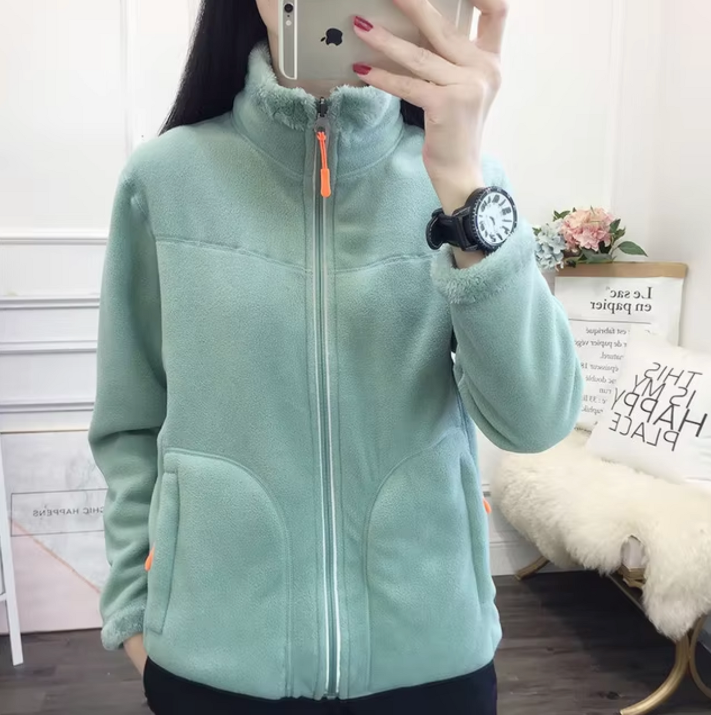 Damen Fleecejacke Kira - warm