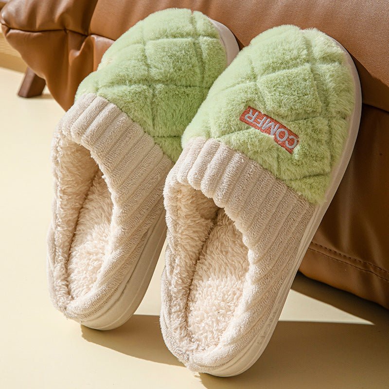 Warme Fleece-Hausschuhe für Damen – Ylvie