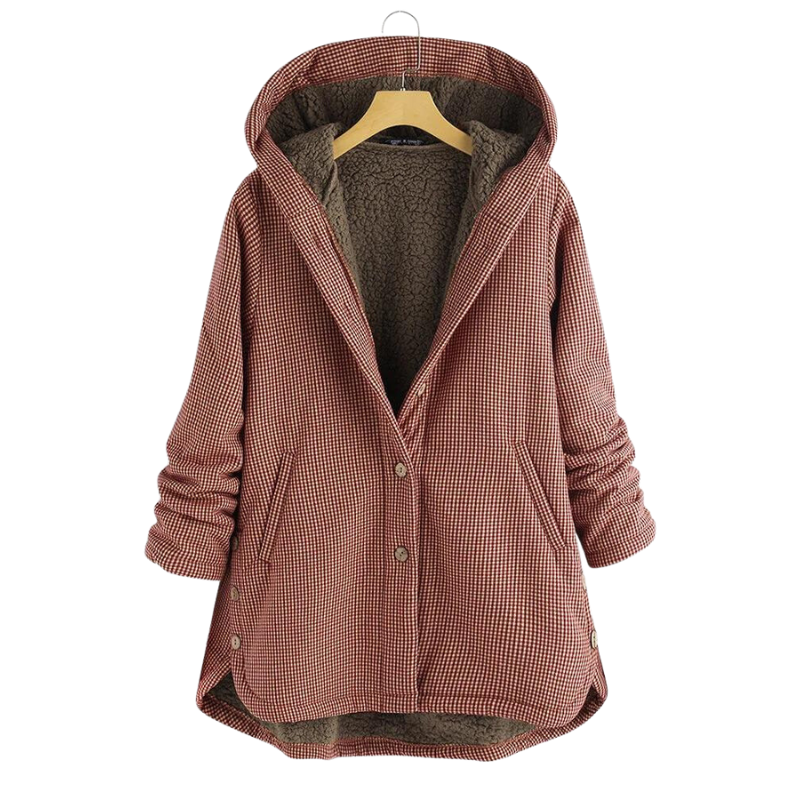 Frauen Kapuzenpullover aus Plüsch - Modell Julianna