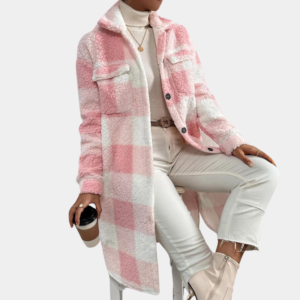 ModeGeist | Leichte Teddyjacke für Damen im Winter
