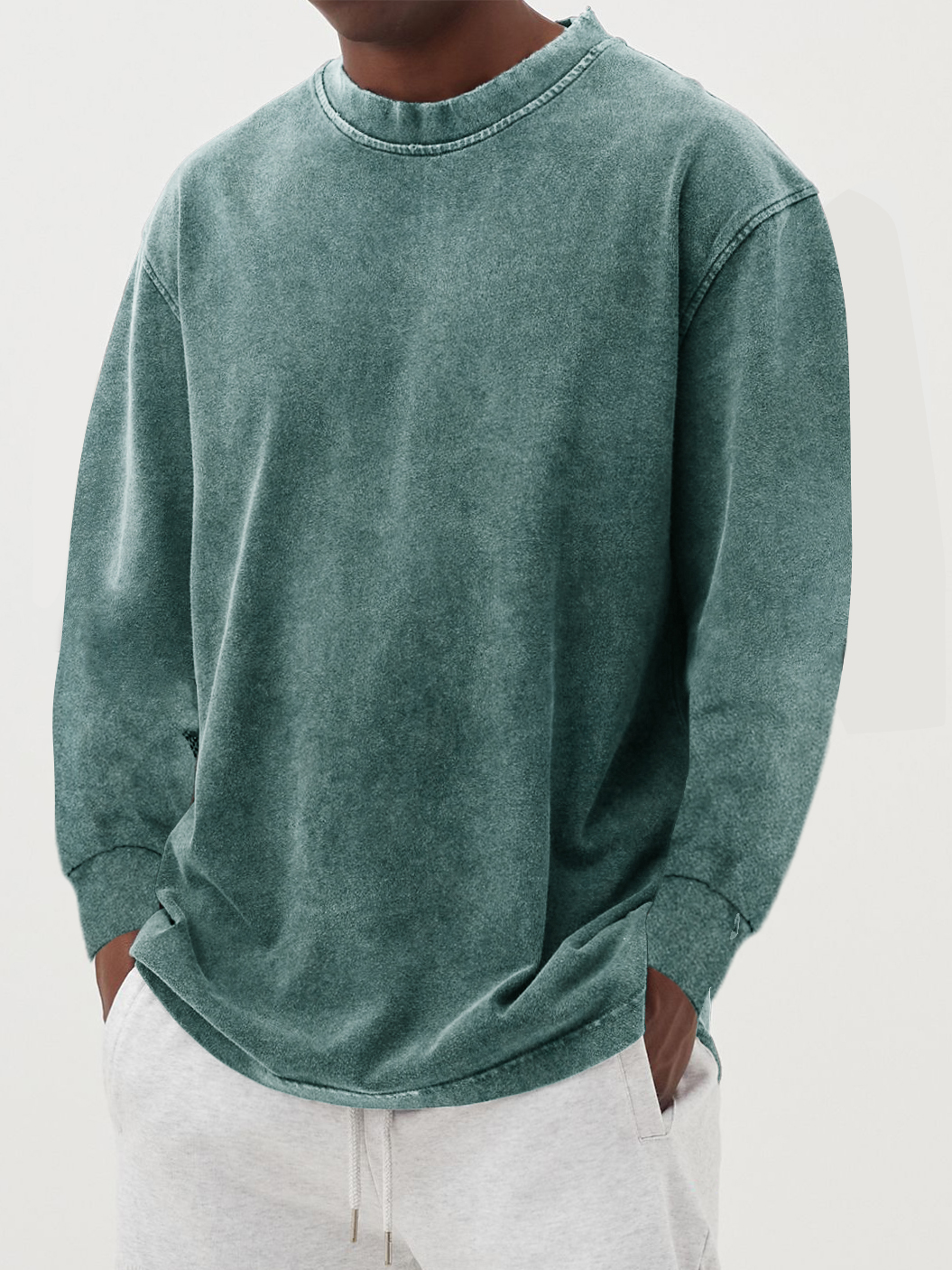 Herren-Pullover mit Rundhals von Neil