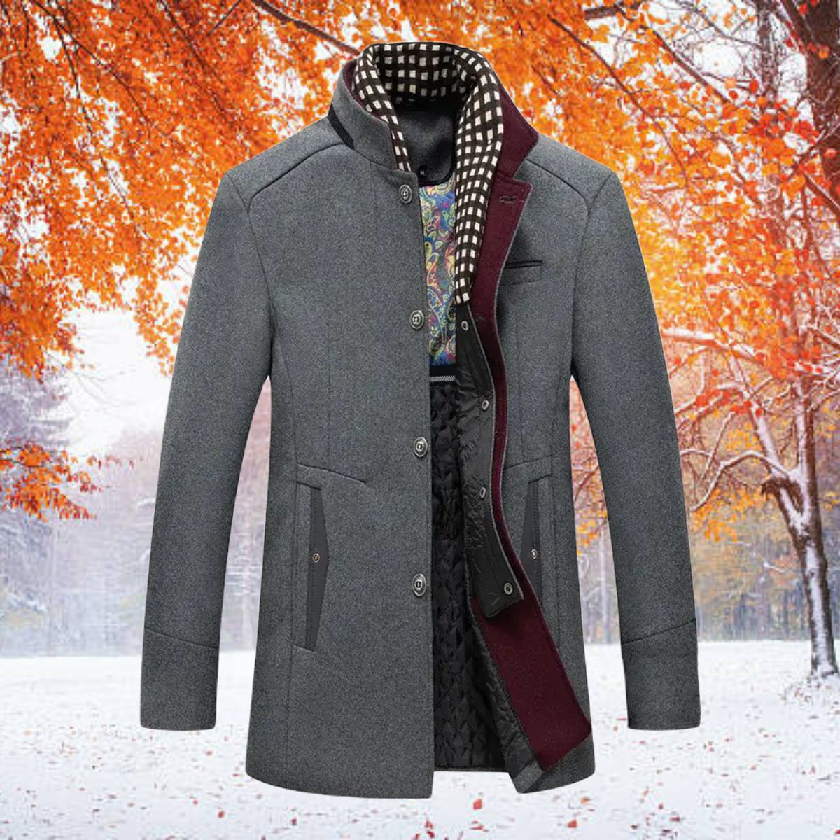 Unbeschwerte Herren-Winterjacke von Frenn
