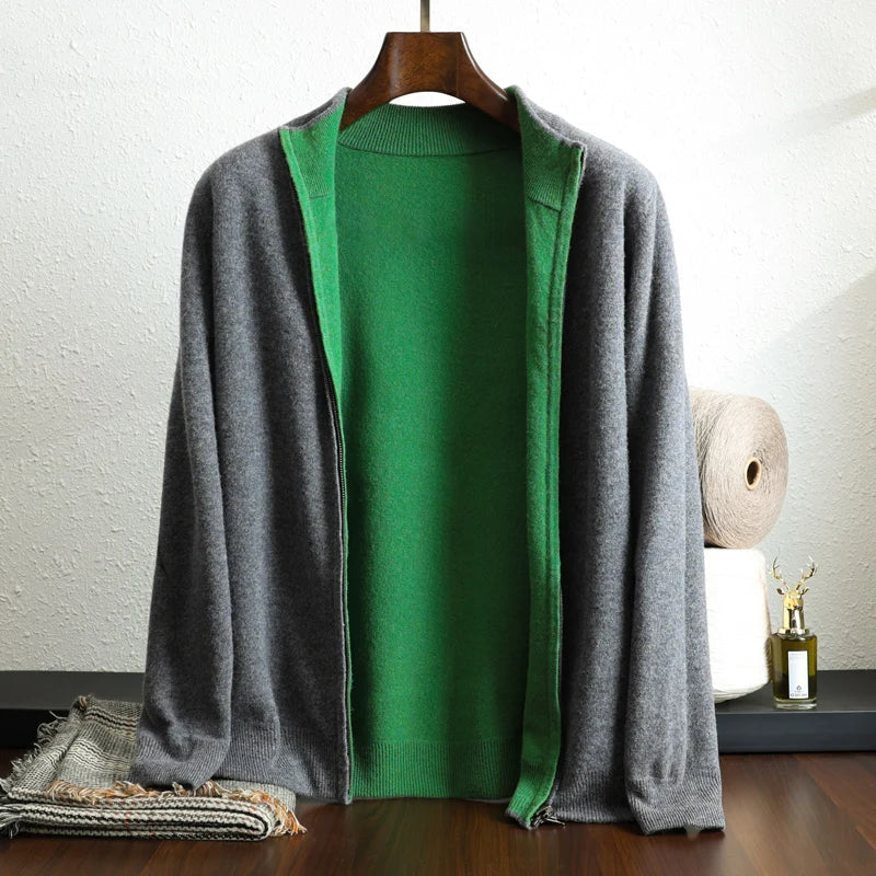 Herren Winterjacke Ruben mit lässigem Reißverschluss