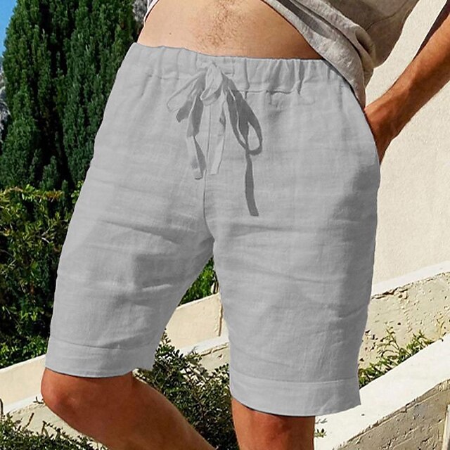 Leinen Strandshorts im lässigen Stil - Lazarus