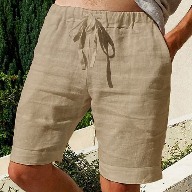 Leinen Strandshorts im lässigen Stil - Lazarus
