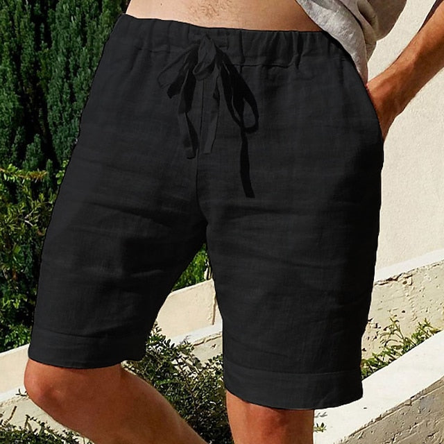 Leinen Strandshorts im lässigen Stil - Lazarus