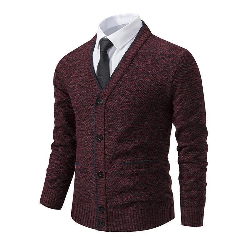 Lässige Herrenstrickjacke Stanislav