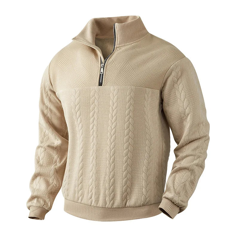 Entspannter Herren-Strickpullover für den Winter – Edmund