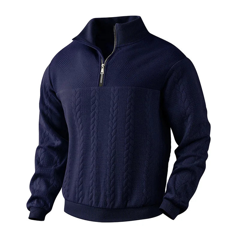Entspannter Herren-Strickpullover für den Winter – Edmund