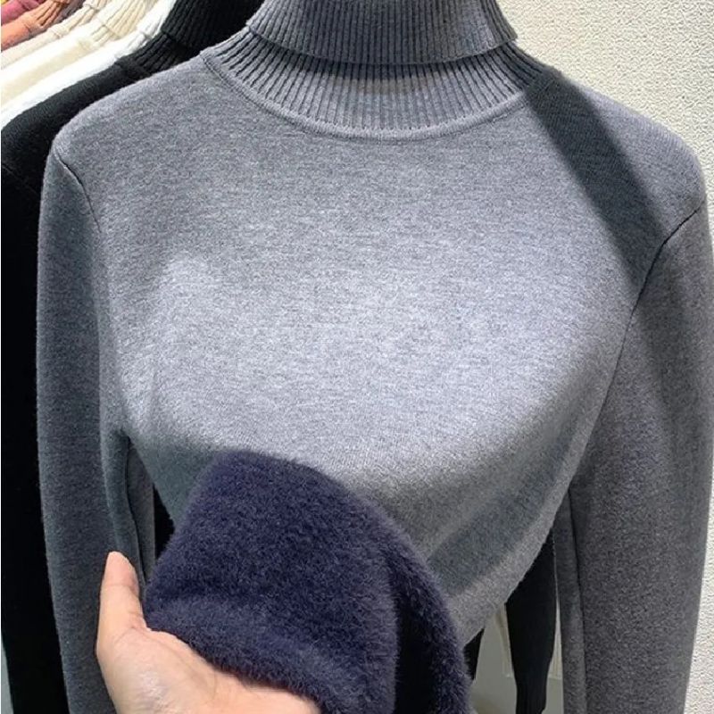 Warmer, lässiger Damenpullover - Idalene