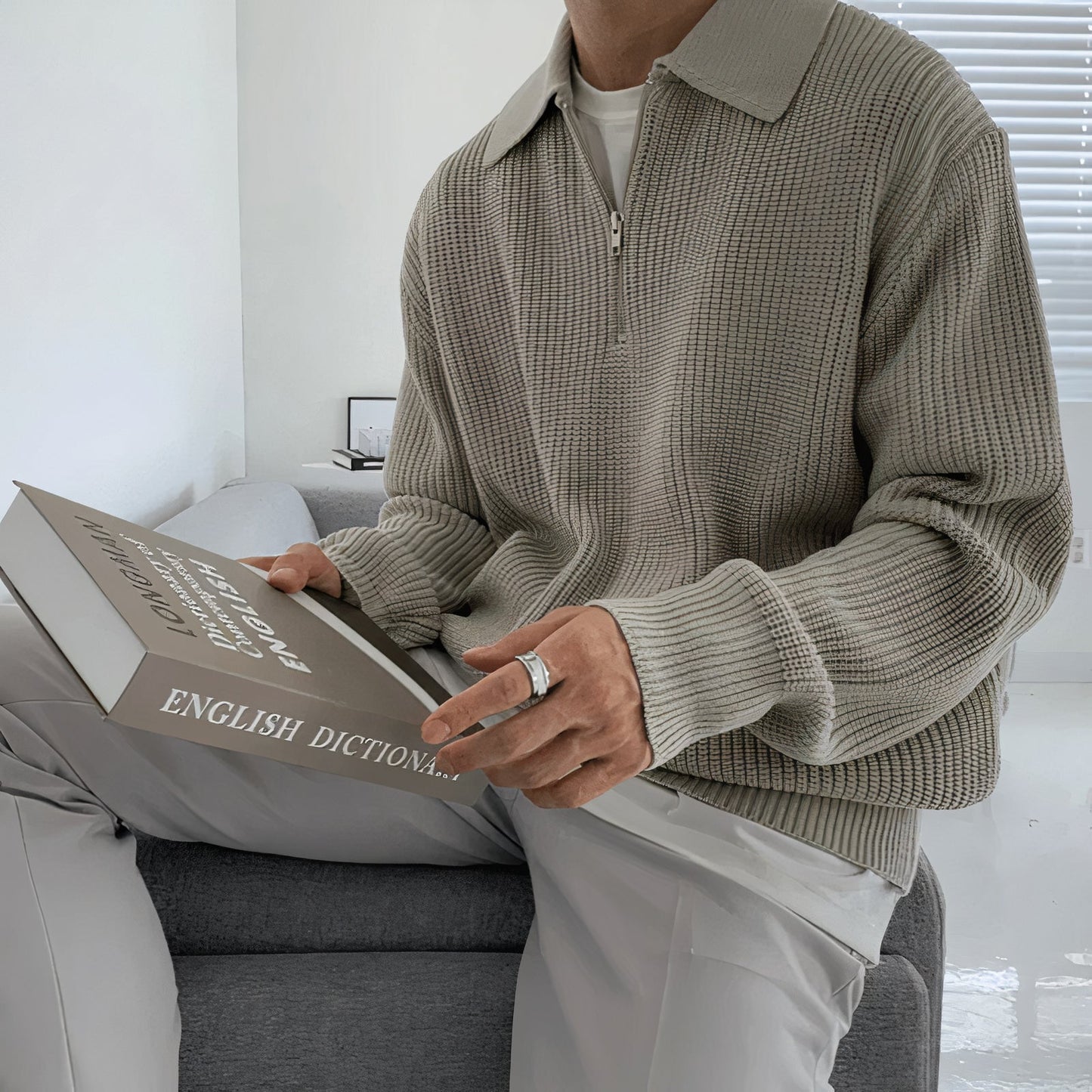Männer-Pullover Peter: Warm & lässig