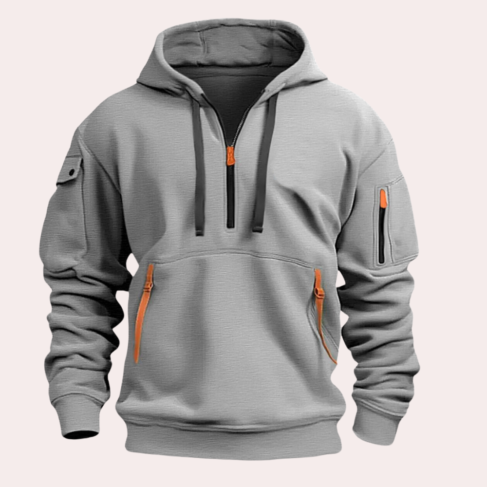 Robb: Entspannter Herren-Kapuzenpullover für den Winter