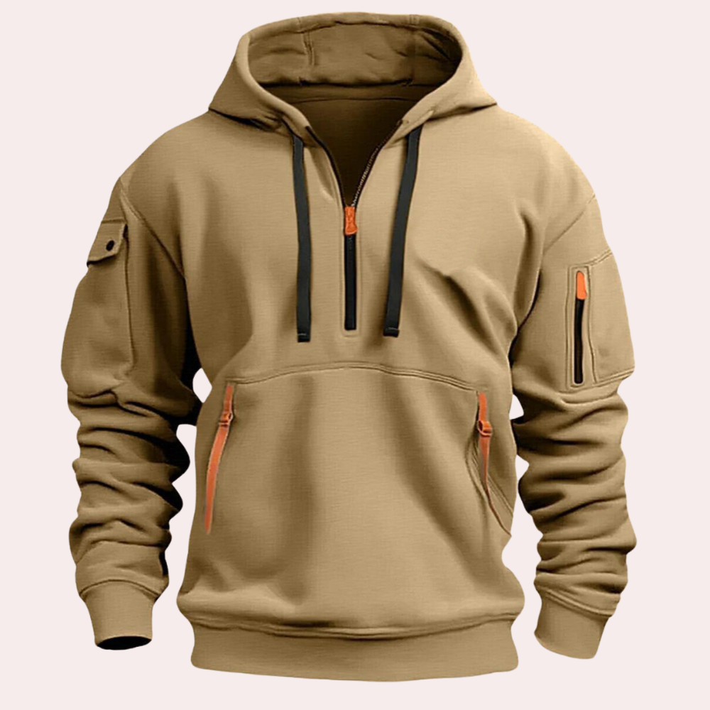Robb: Entspannter Herren-Kapuzenpullover für den Winter