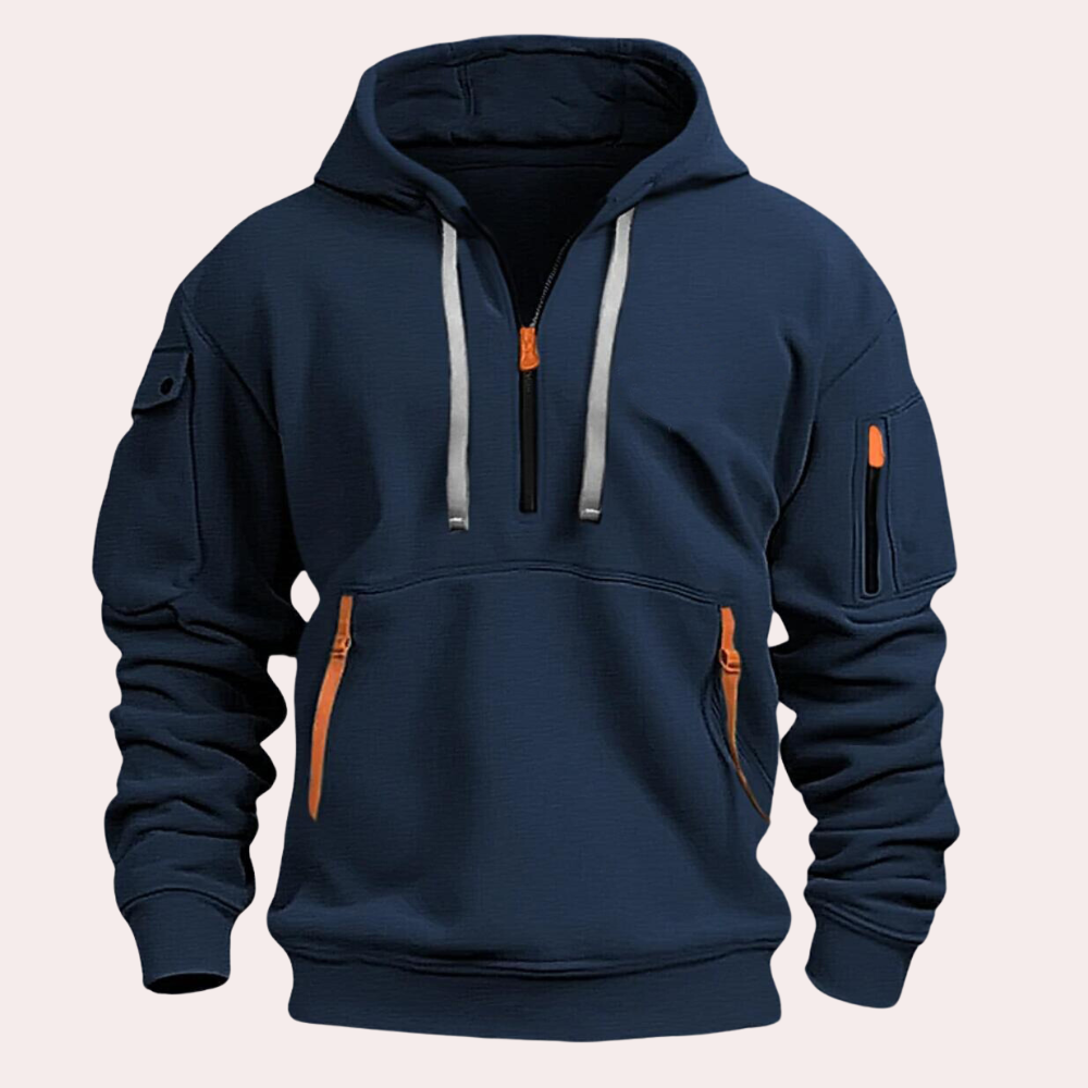 Robb: Entspannter Herren-Kapuzenpullover für den Winter