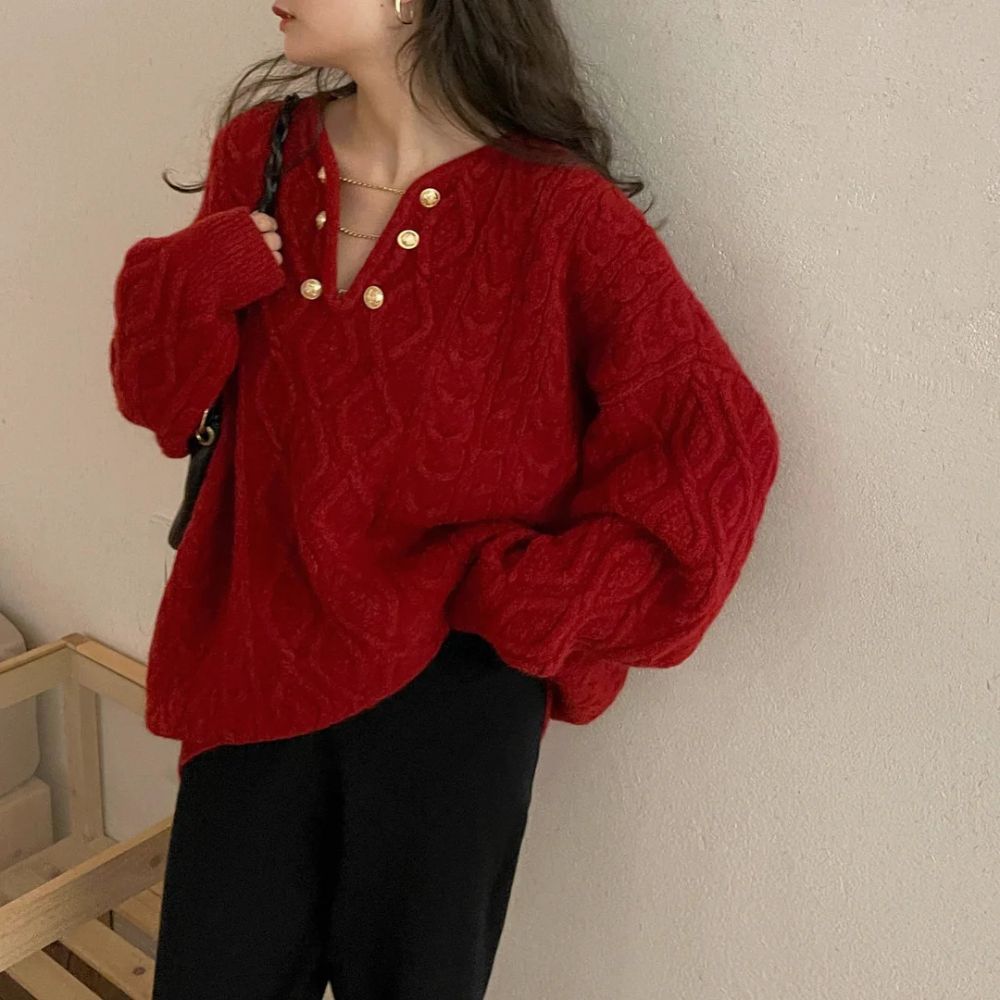 Cooler Damen-Winterpullover Ilonka