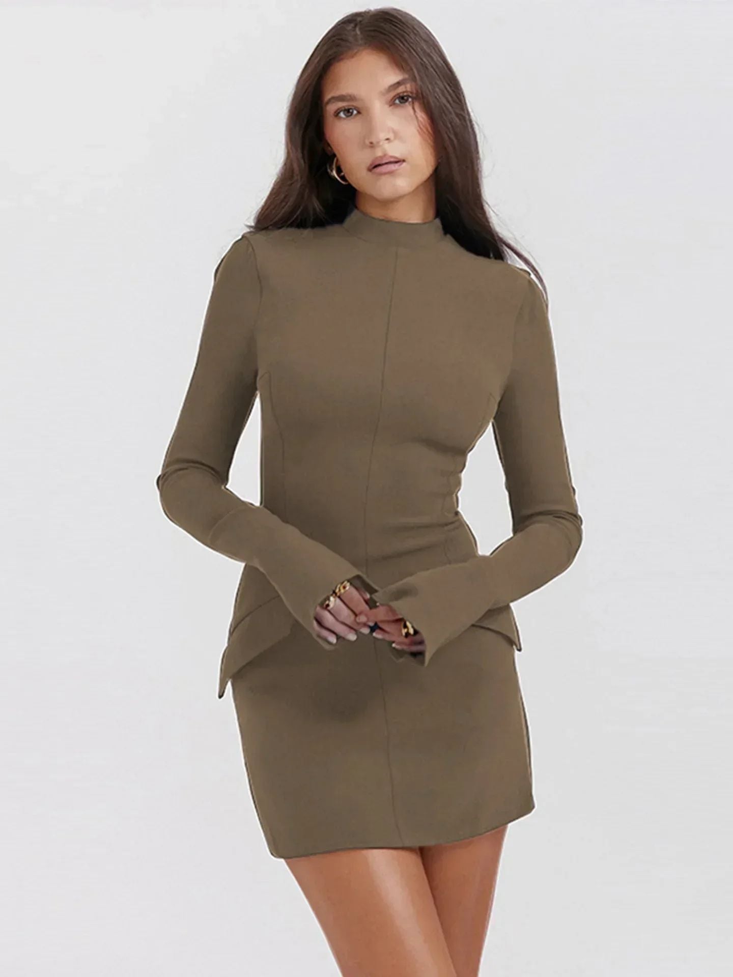 Gemütliches, warmes Strickkleid – Silvana
