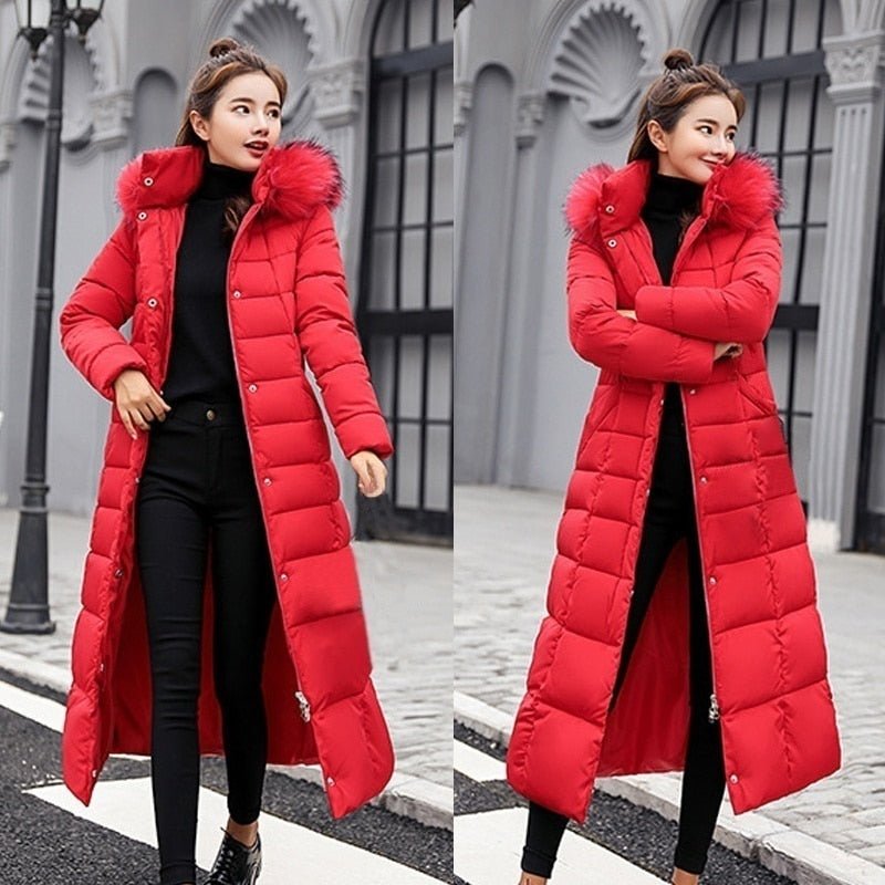 Warmer Wintermantel für Frauen - Modell Juliane