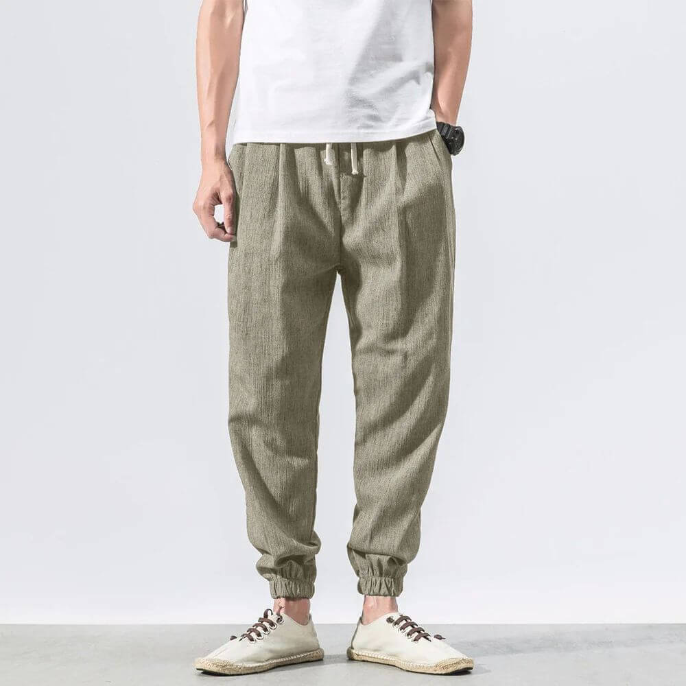 Leichte Herren Leinenhose Kasian