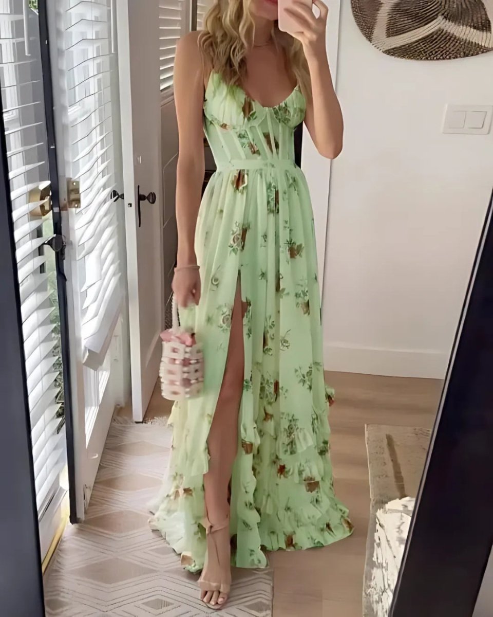 Liora: Elegantes Maxikleid für den Sommer