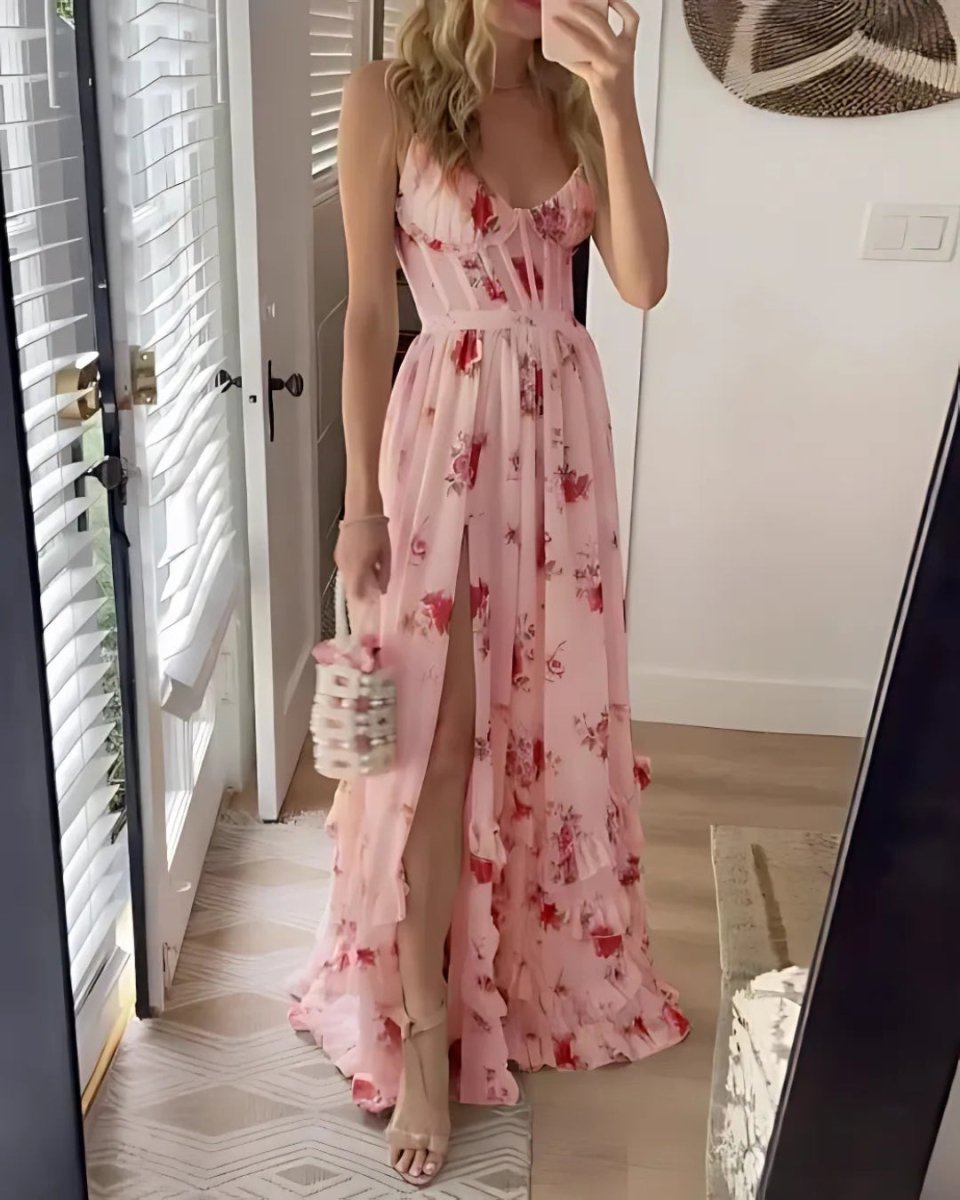 Liora: Elegantes Maxikleid für den Sommer