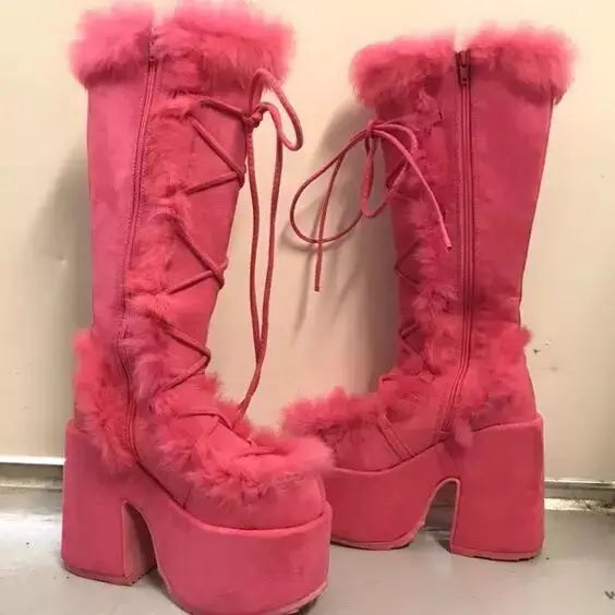 Dareka Damen Winterschuhe: Neue Schnee-Plattformstiefel (Saison 2)